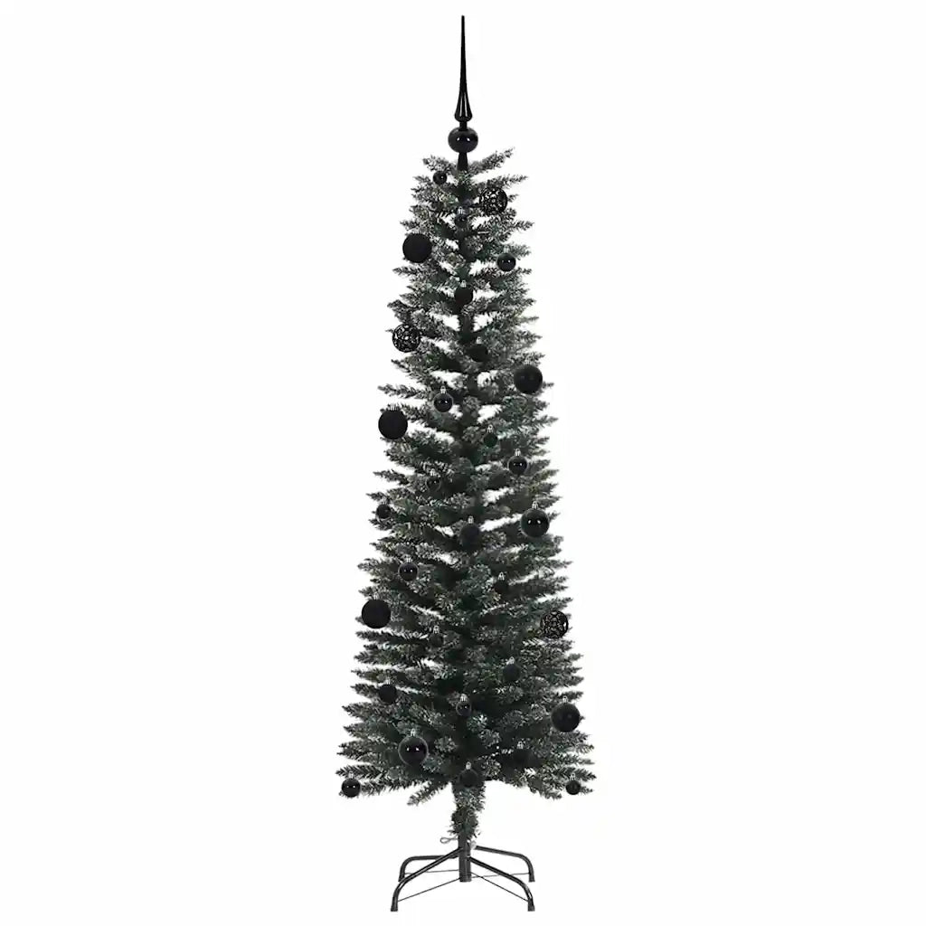 Albero di Natale artificiale con 150 LED Verde 150 cm 3395929