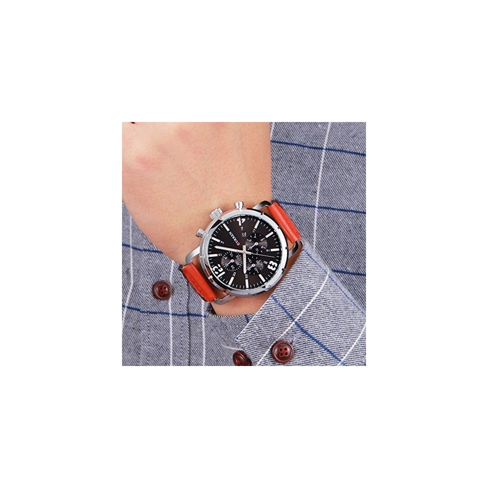 Trade Shop - Orologio Di Lusso D'affari Marca Curren Orologi Militare Al Quarzo 8194 -