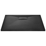 Piatto doccia rettangolare per bagno casa interno foro di scarico standard 9 cm smc 90 x 80 cm nero 02_0003456