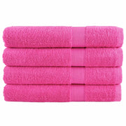 Asciugamani per Sauna SOLUND 2 pz Rosa 80x200 cm 600 g/mÂ²