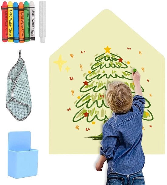 Tavolo Magnetico per Bambini - Rimoscibile e Autoadesivo 80 x 100 cm