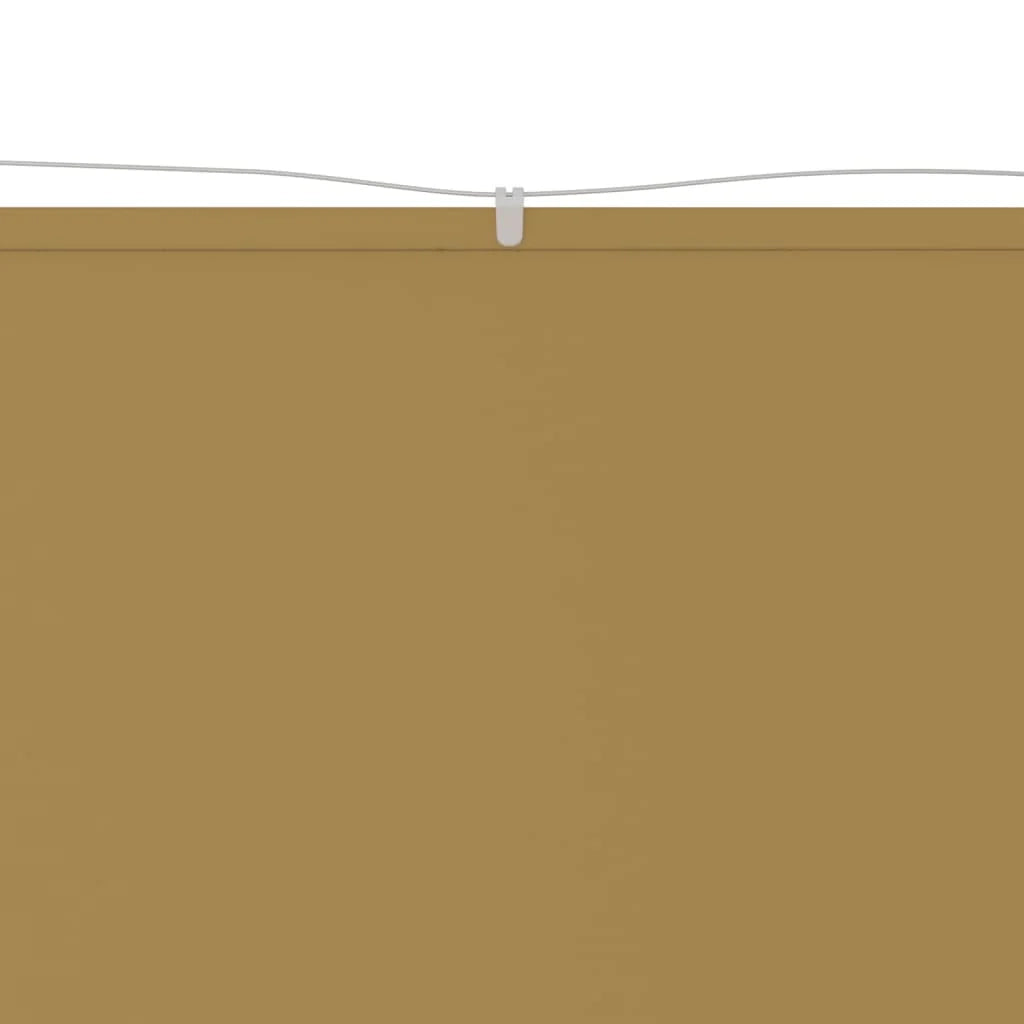 Tenda da sole verticale beige 60x1200 cm tessuto oxford 02_0007547