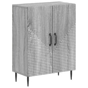 Mobiletto da Bagno HAARLEM Sonoma grigio 59,5 x 31 x 80 cm 896841
