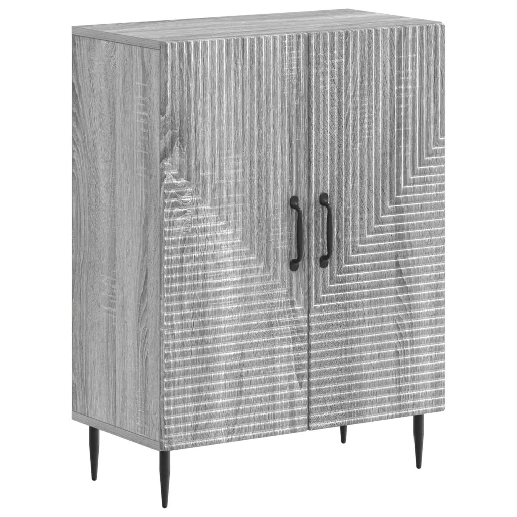 Mobiletto da Bagno HAARLEM Sonoma grigio 59,5 x 31 x 80 cm 896841