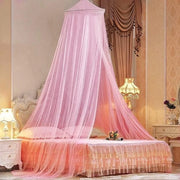 Retrattile da letto, grande rete da zanzare, tenda da camera da letto, rete da zanzare a doppia piazza/monopiazza per decorazione domestica, all'aperto, campeggio, contro insetti, zanzare, rosso