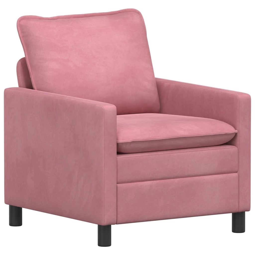 Set di divani 2 pz Rosa Velluto 3417028