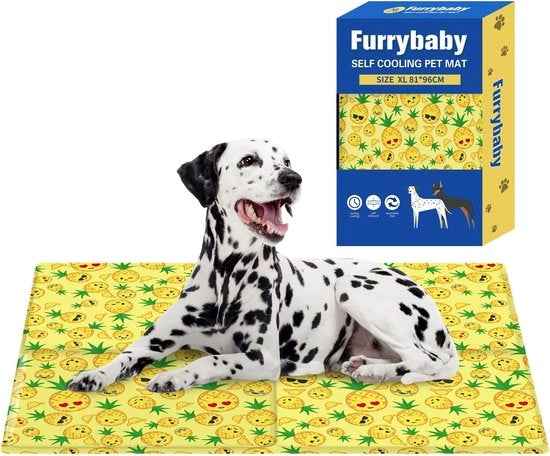 Matte autoalimentante per cani e animali domestici - Mat di raffreddamento autoalimentante per cani 80 x 96 cm - Ideale per uso interno ed esterno