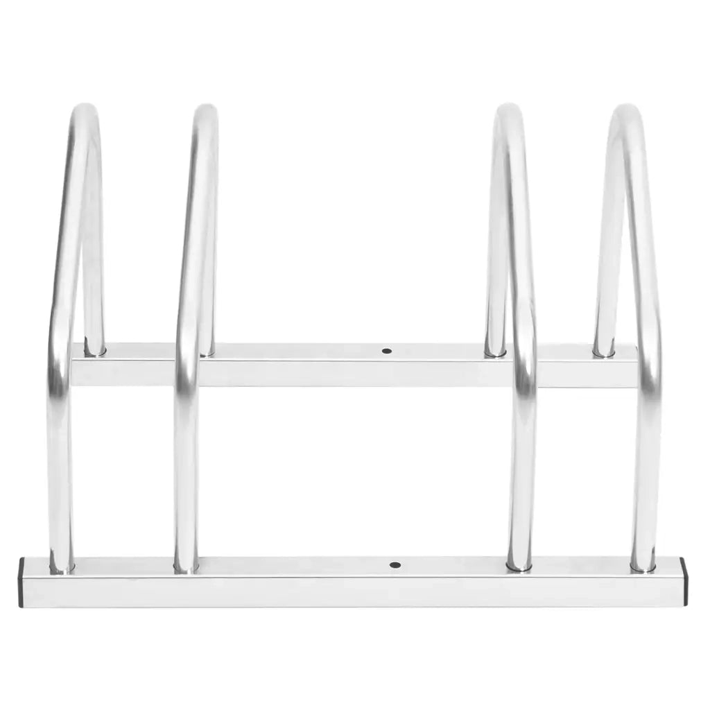 Portabici per 2 Biciclette Acciaio Zincato 154417