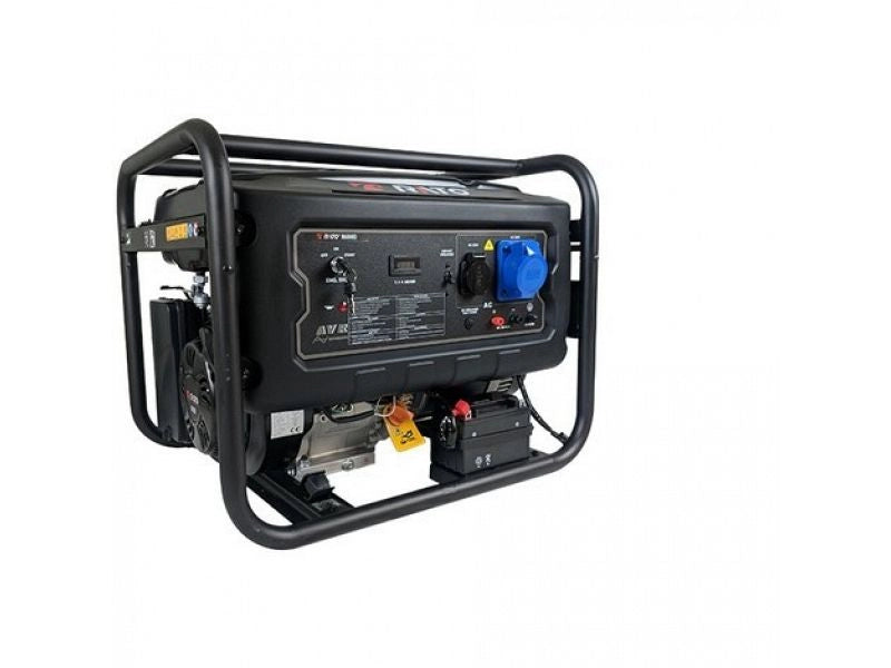Generatore di corrente Rato R6000D 6kW a benzina 420cc AVR avviamento elettrico - Con quadro ATS