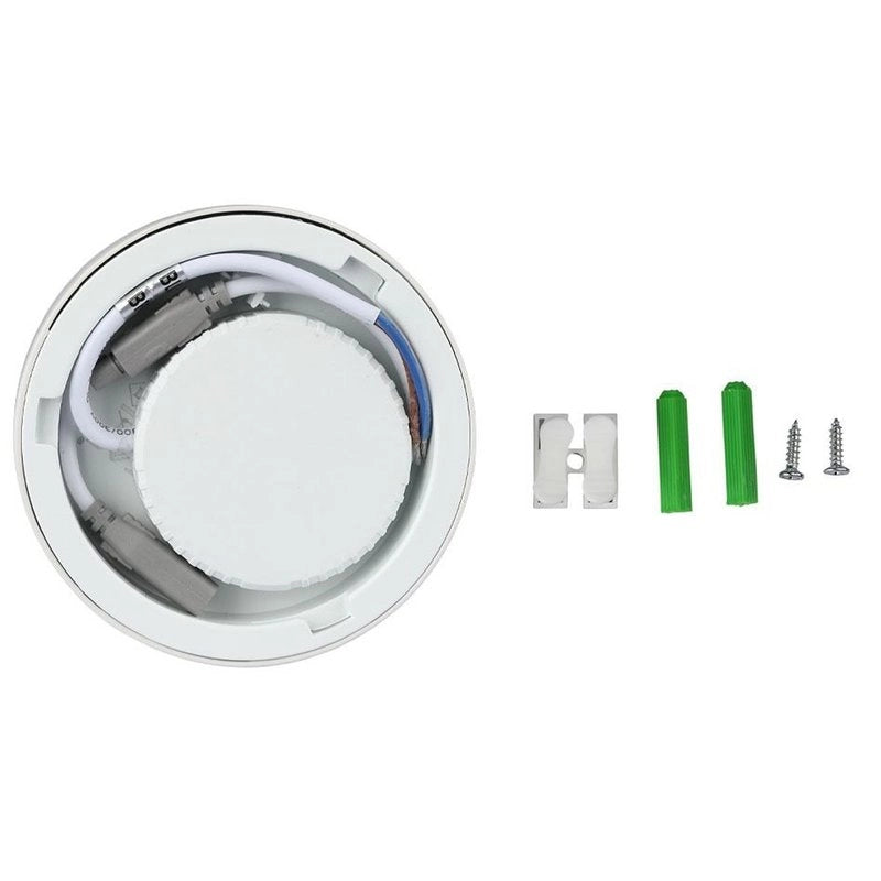Plafoniera Pannello Led Slim Montaggio a Plafone Rotondo 140X24mm 12W 6000K SKU-4912
