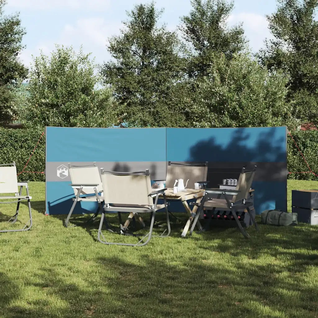 Frangivento da Campeggio Blu 344x120 cm Impermeabile CFW2122687