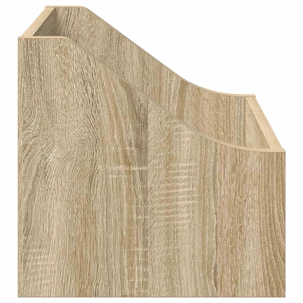 Scatola per dischi LP 2 pz Rovere Sonoma 37 x 33 x 32 cm 8012767