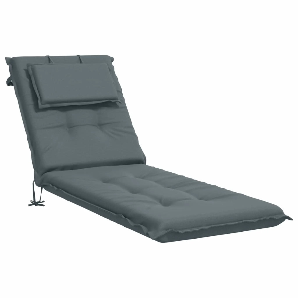 Cuscino per Lettino GEMERT 100% Poliestere Blu 190 x 60 x 9 cm 947519