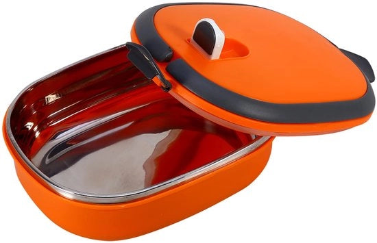 Bento Box termico, scatola per pranzo con isolamento termico a contenitori in acciaio inossidabile lekvrij per 1-3 lagen alimenti per bambini e adulti