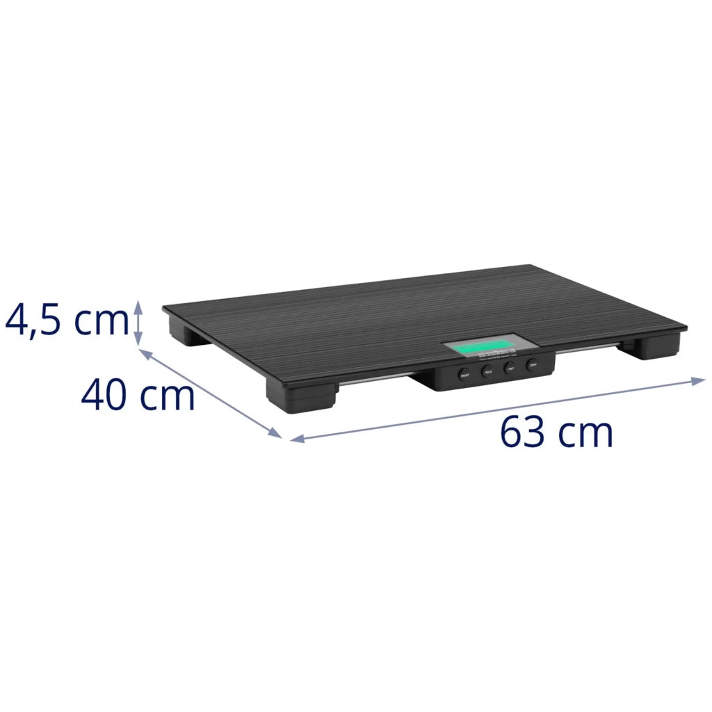 Bilancia veterinaria 30 kg / 0,01 kg 63 x 40 cm con tappetino antiscivolo e schermo LCD 14_0008390