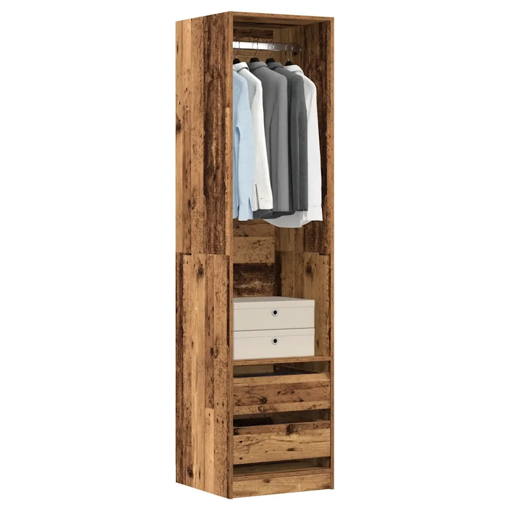Armadio Legno Antico 50x50x200 cm in Legno Multistrato CFW2616558