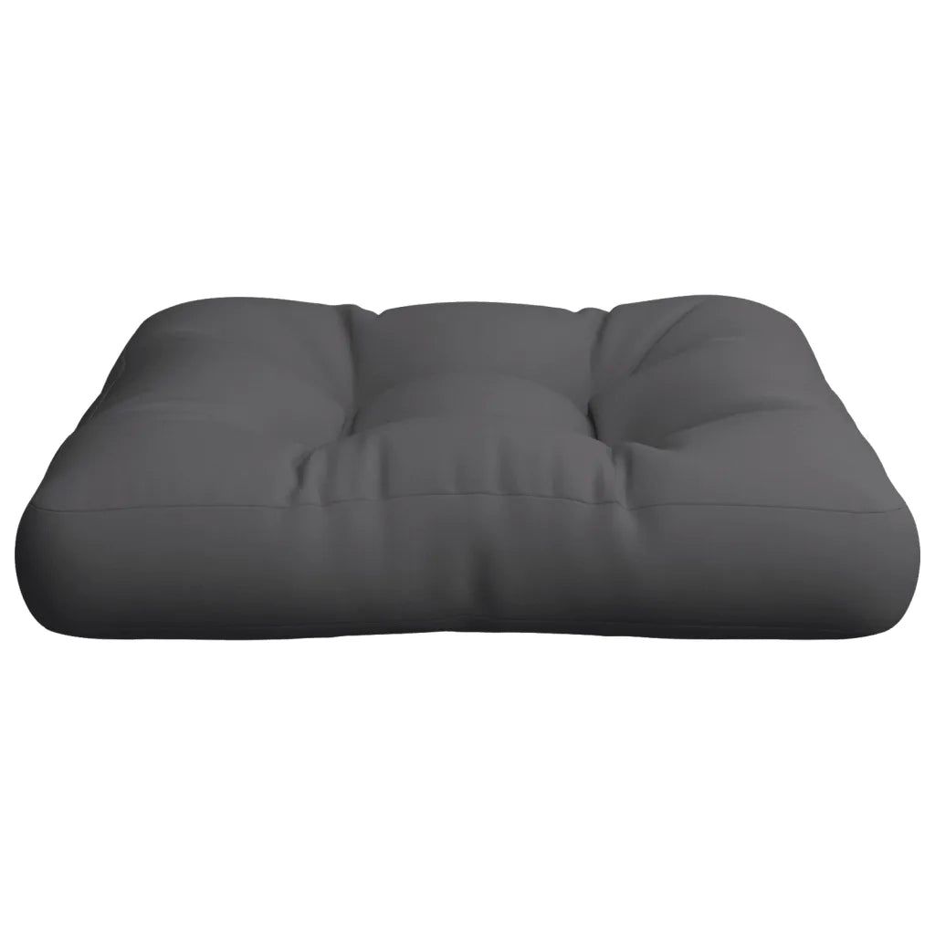 Cuscino per pallet | Cuscini per sedie Antracite 50x50x12 cm in Tessuto