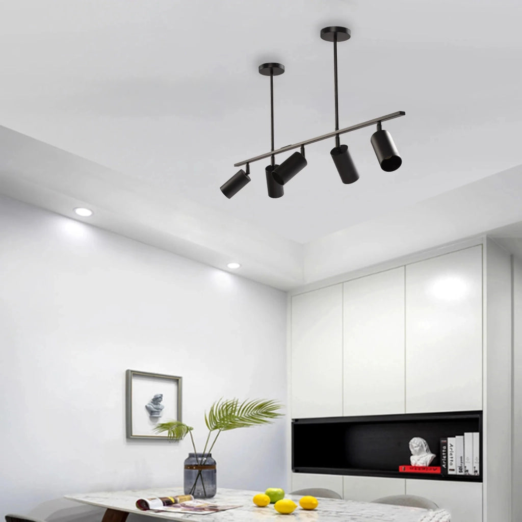 Lampada Pensile Metallo Black Loft APP611-5C