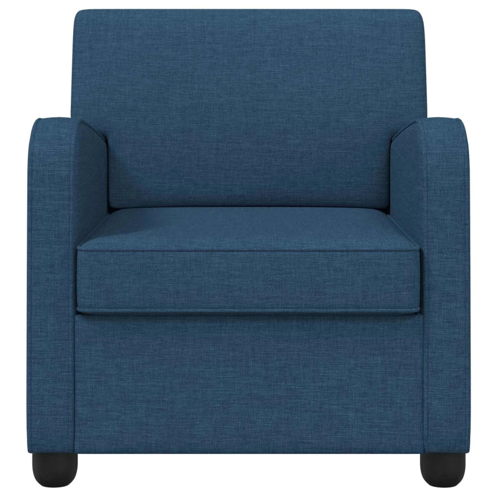 Poltrona Blu Tessuto 42043401