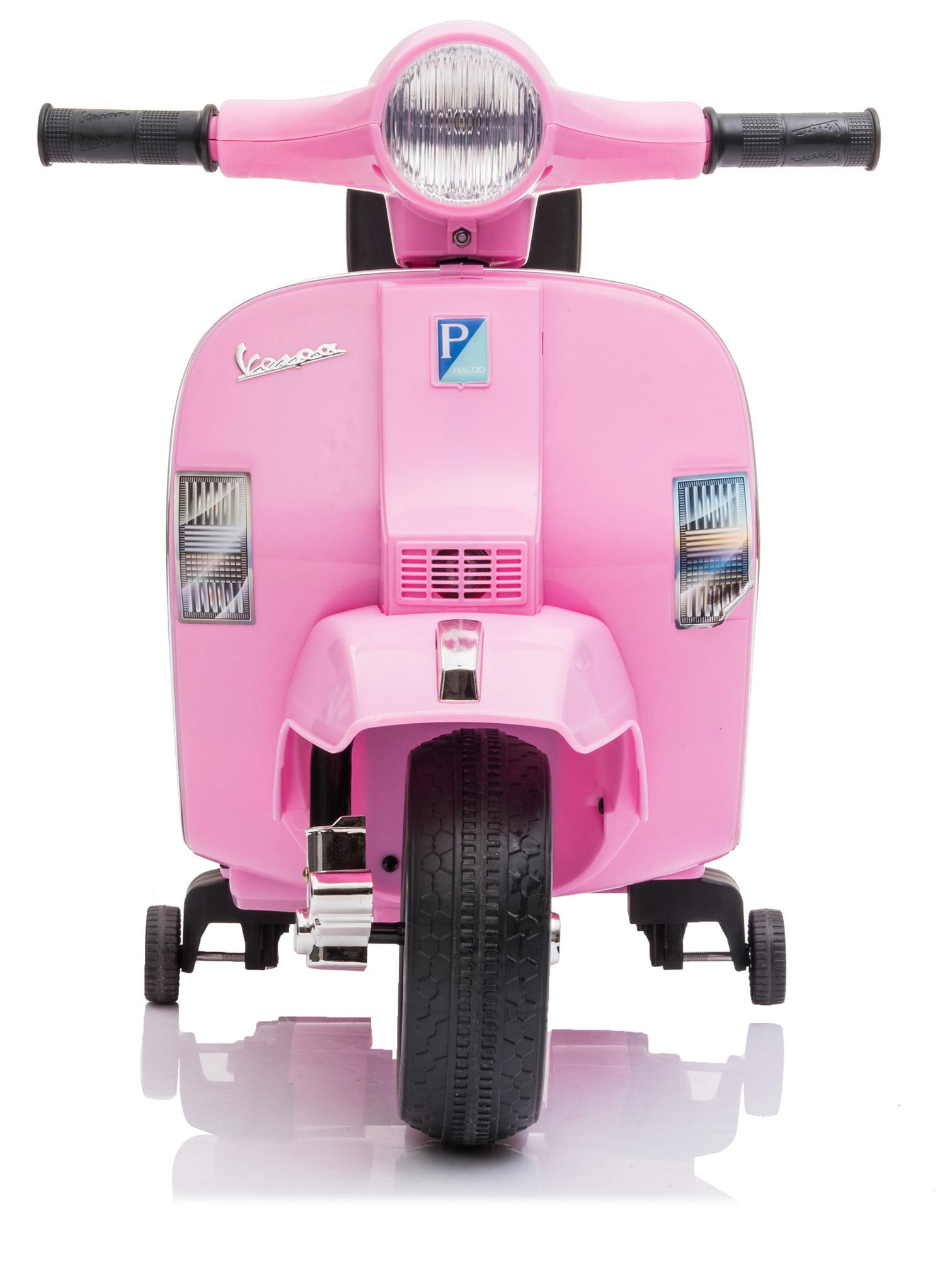 Piaggio Mini Vespa PX150 Elettrica 6V per Bambini Rosa