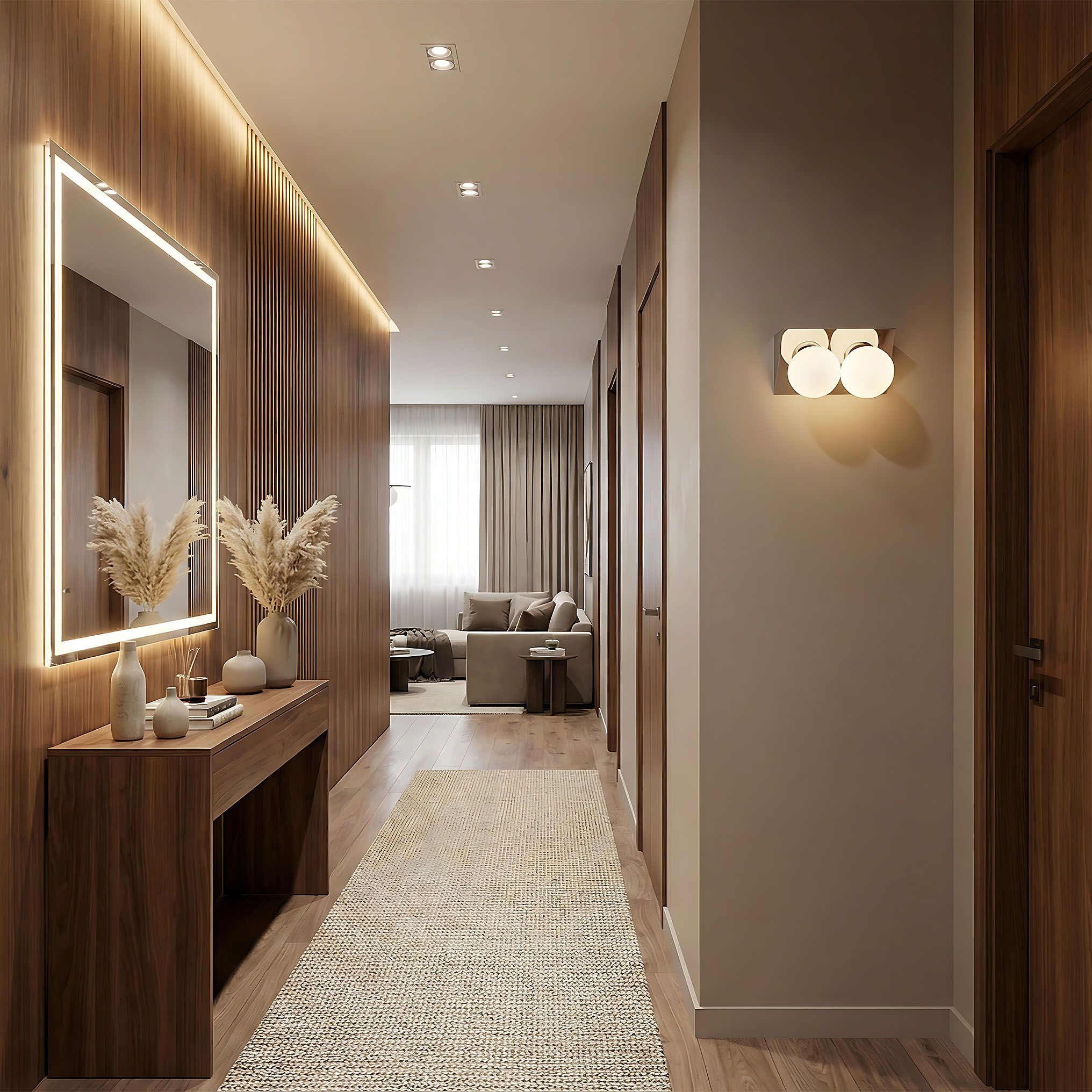 Lampada Da Parete APP1228-2W Chrom