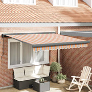 Tenda Retrattile Multicolore 300 x 250 cm Tessuto e Metallo 3330011