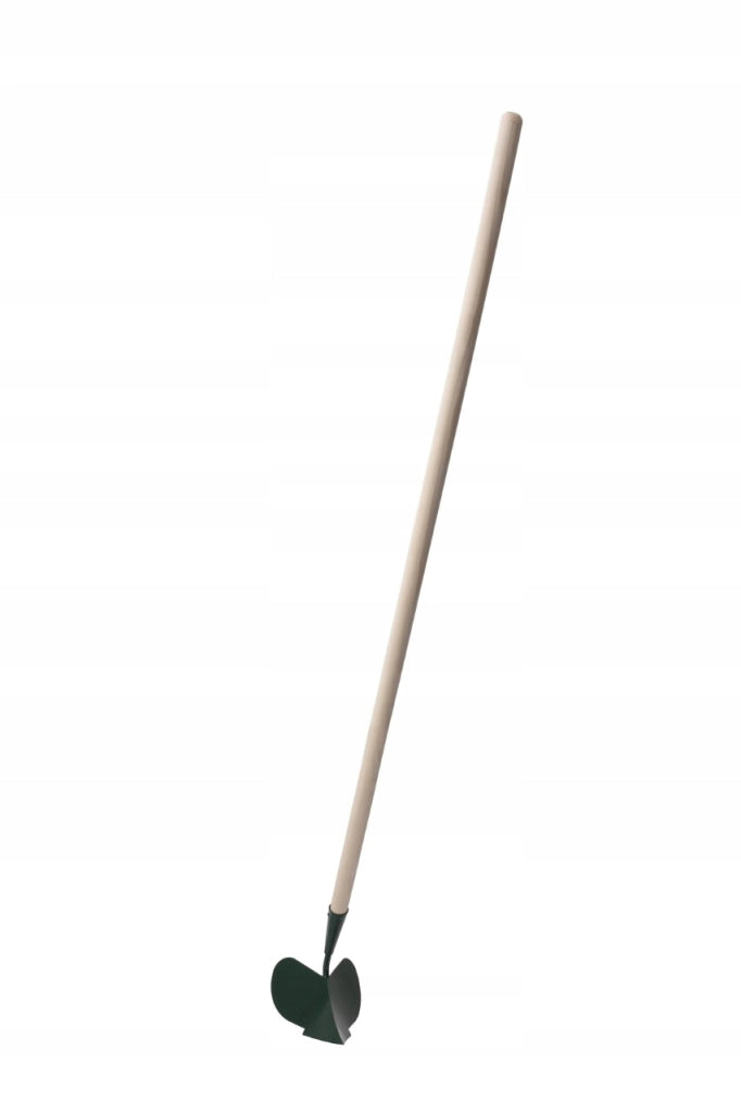 KADAX Ripper per patate manuale, piccolo aratro da giardino con vomere zigrinato da 145 cm