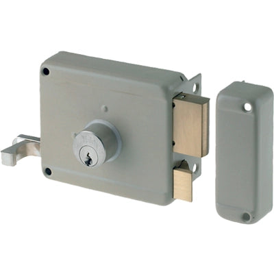 SERRATURA LEGNO APPLICARE 630 YALE  C.TONDO FISSO M2+TIRANTE E.MM 60 SX