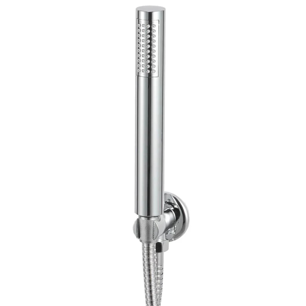 Set completo per sistema doccia con soffione doccia in acciaio inox argento 02_0003104