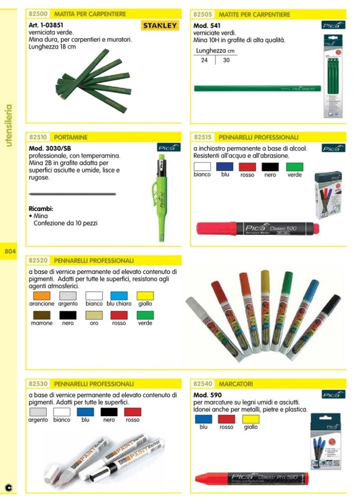 12pz pennarello paint marker rosso cod:ferx.58115