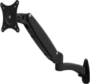 Sostegno per schermo da parete con vettore di gas, sostenibile fino a 8 kg - Sostegno per schermi da 15 a 27 pollici con VESA 75/100 - HF19DB
