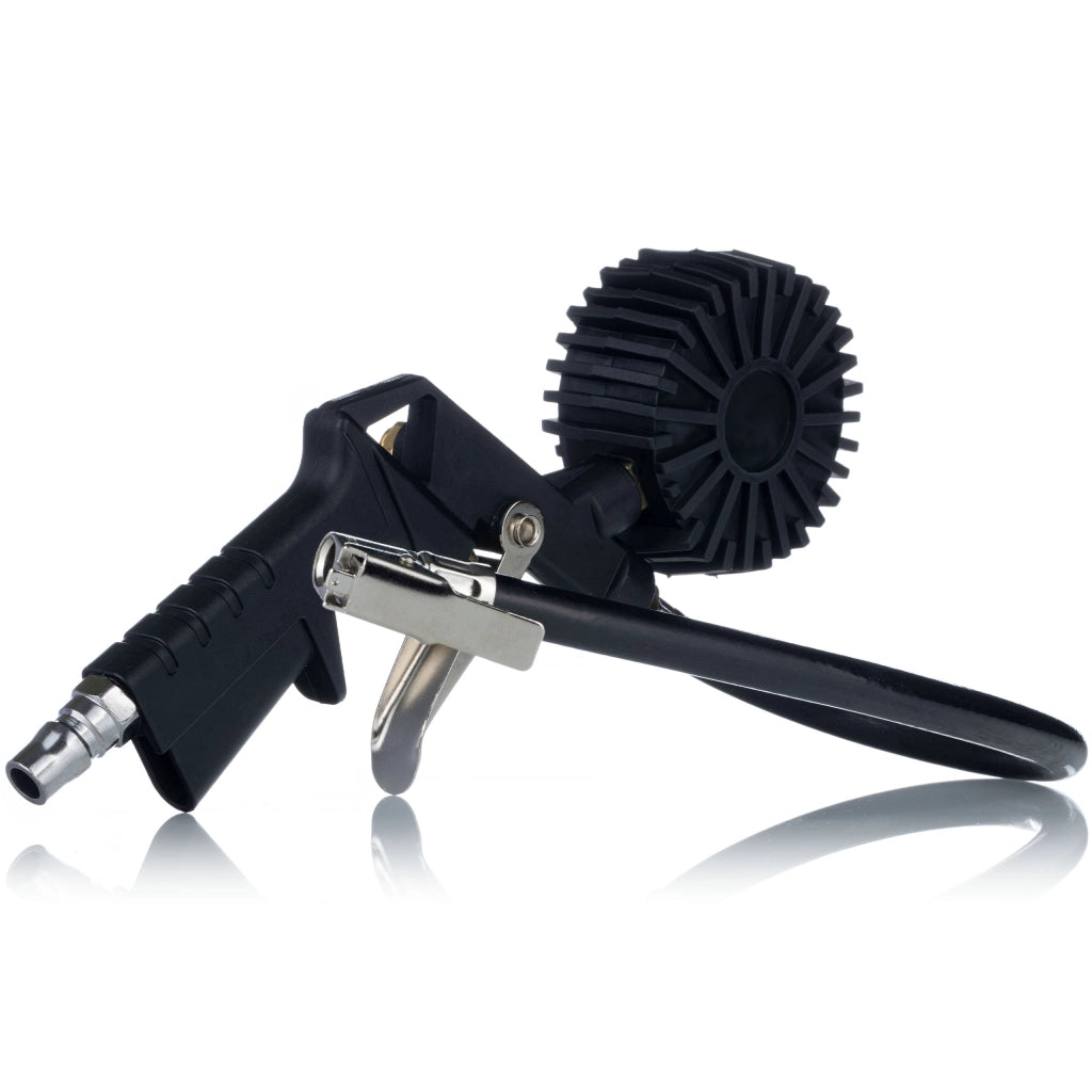 Pistola Pneumatica con Manometro 0-16 Bar – Alluminio Leggero e Durevole | Tubo 35 cm