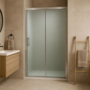 Lato porta box doccia angolare nicchia dafne cristallo 6 mm 120 cm stampato