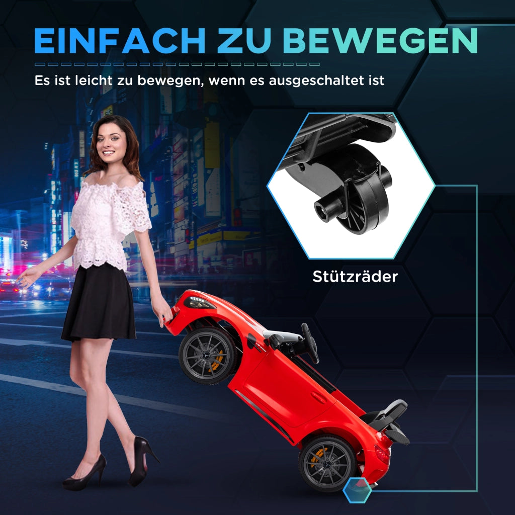 Auto Bambini Elettrica ¨C Minimal ¨C Rosso