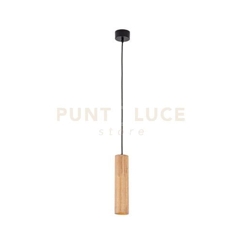 SOSPENSIONE Zambelis LEGNO CON BASE IN METALLO NERO
