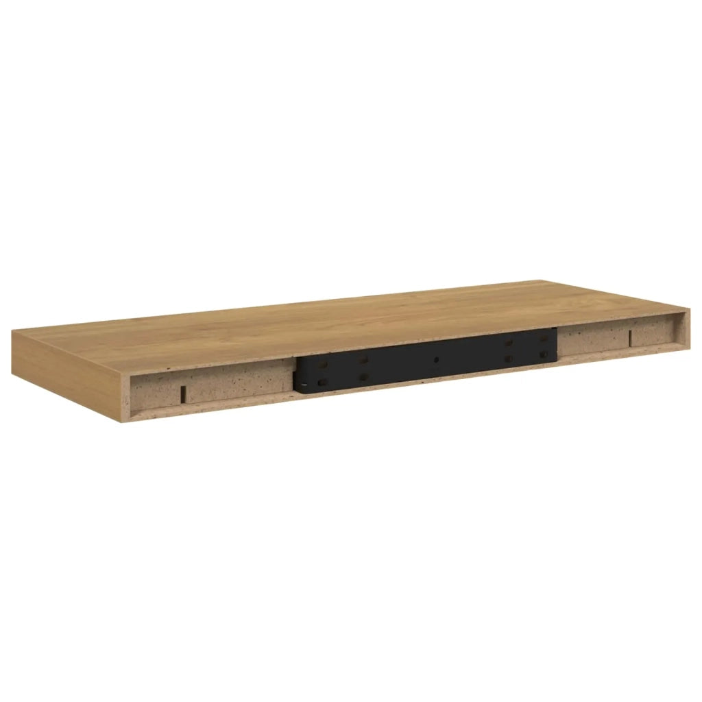 Scaffale da parete 4 pz Marrone 60 x 23,5 x 3,8 cm 42019949