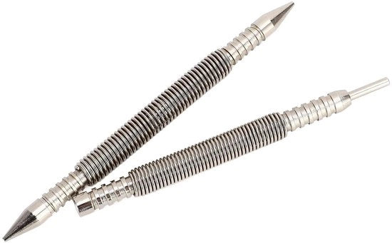Kit di fissaggio per serramenti in acciaio per porte - Set di chiodatrici e punterelle - Strumento di rimozione per legno, metallo e plastica