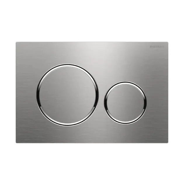 PLACCA DI COMANDO SIGMA 20 ANTIVANDALO INOX- Acciaio Spazz. -Bordi lucidi- GEBERIT- pezzi 1