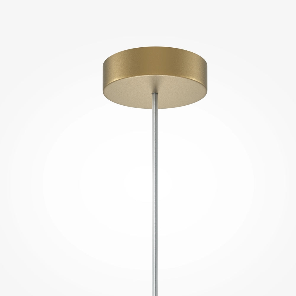 Lampada a sospensione Maytoni Kyoto marmo oro/grigio G9
