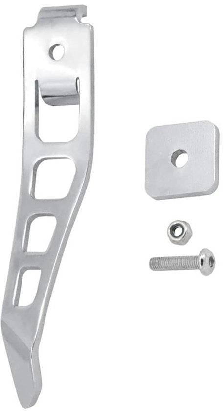 Motorfiets Standaard Uitbreiding per Harley-Davidson Dyna 1993-2017 - Chiaro - Progettazione Ergonomica - Resistente allo Sfregio - Adattamento Perfetto - Estensione Standard