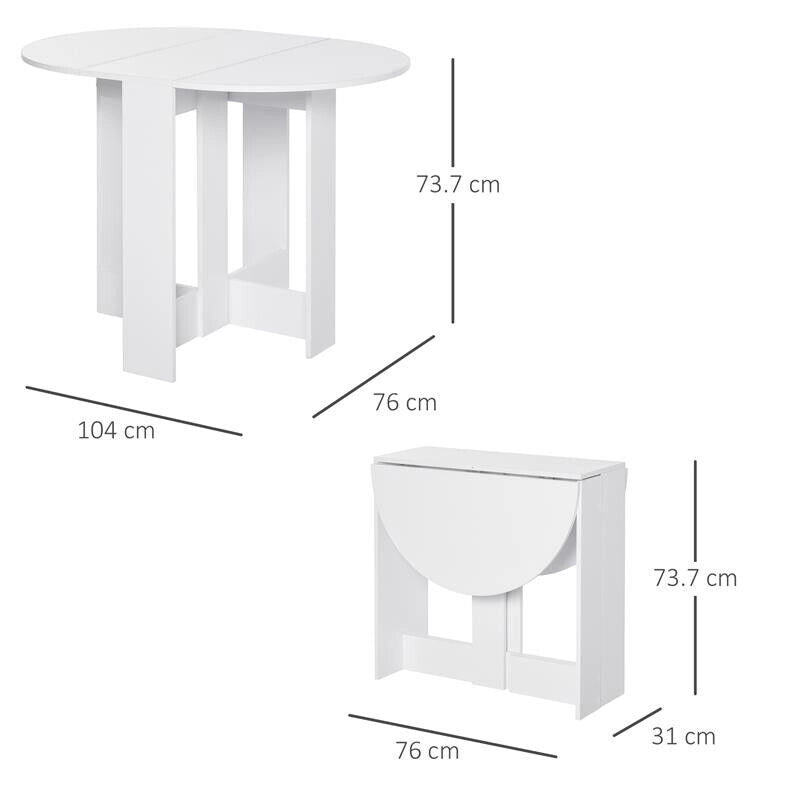 TAVOLINO CONSOLLE SALVASPAZI PIEGHEVOLE PER 2 PERSONE