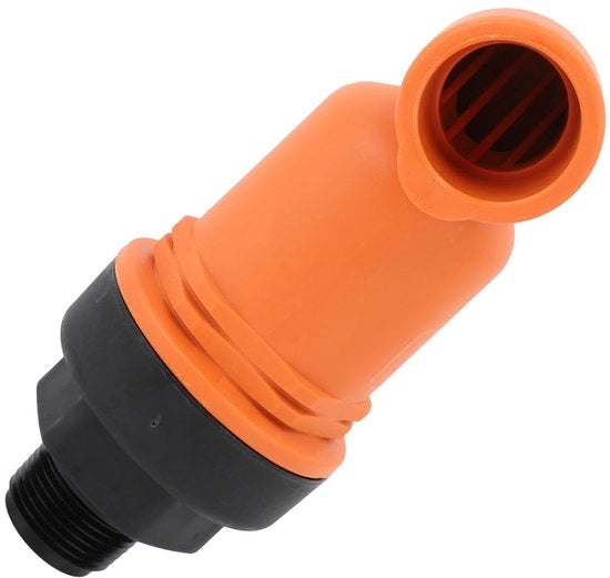 Uitlaatklep Efficiente per Irrigazione - Hulpmiddel per Irrigazione - Materiale Plastico Duraturo - Installazione Facile - Prestazioni Affidabili - Prevenzione di Bloccaggi - Valvola per Irrigazione