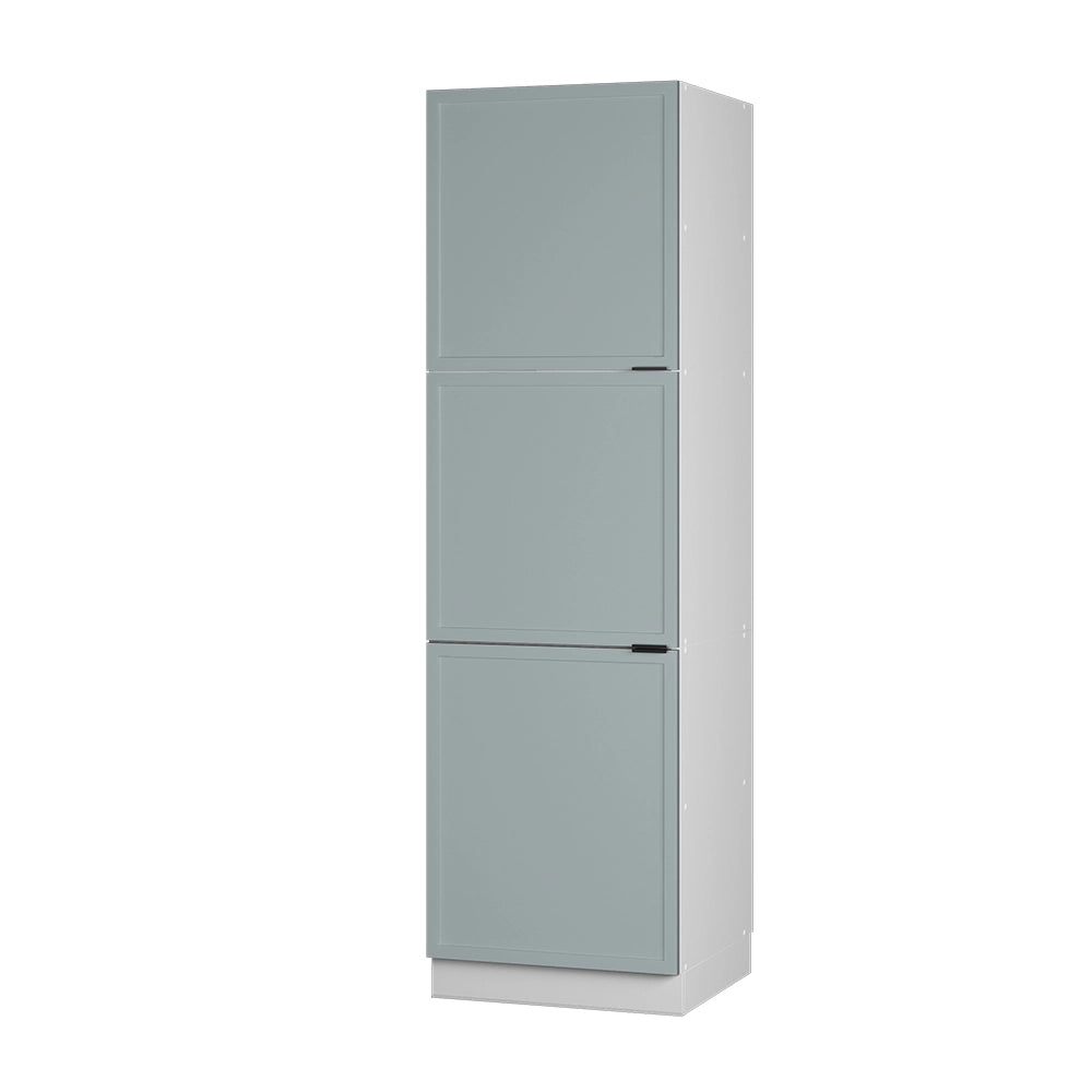 Mobile per forno da incasso Fame-Line Blu-grigio chiaro/Bianco 60 cm Vicco