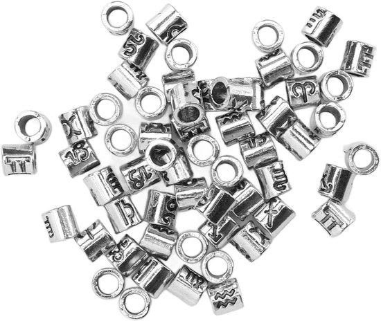 Accessori per collane - Spacer Beads - Stile Retro - Lega Resistente - Aspetto Metallico - Multifunzionale - Disegni Raffinati - Accessori per Collane