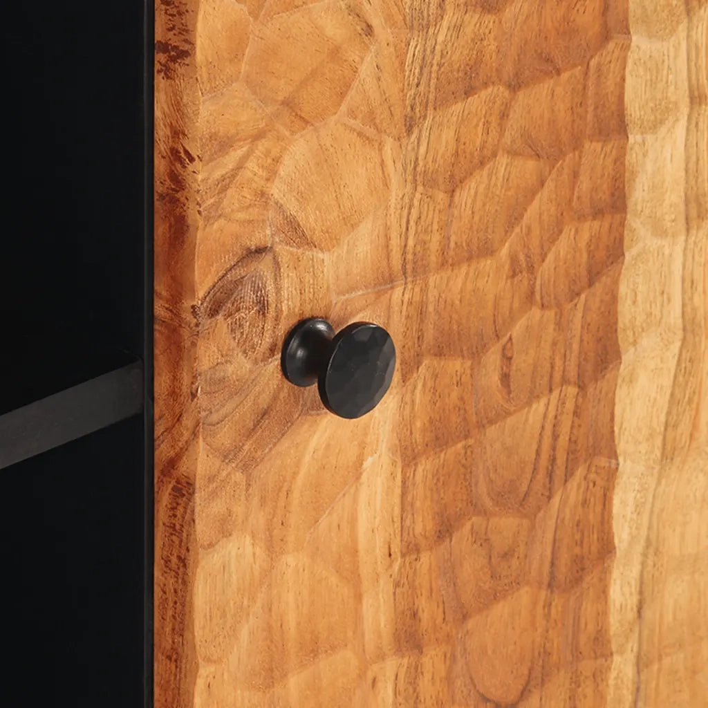 Mobile Porta TV 105x33x46 cm in Legno Massello di Acacia 356855