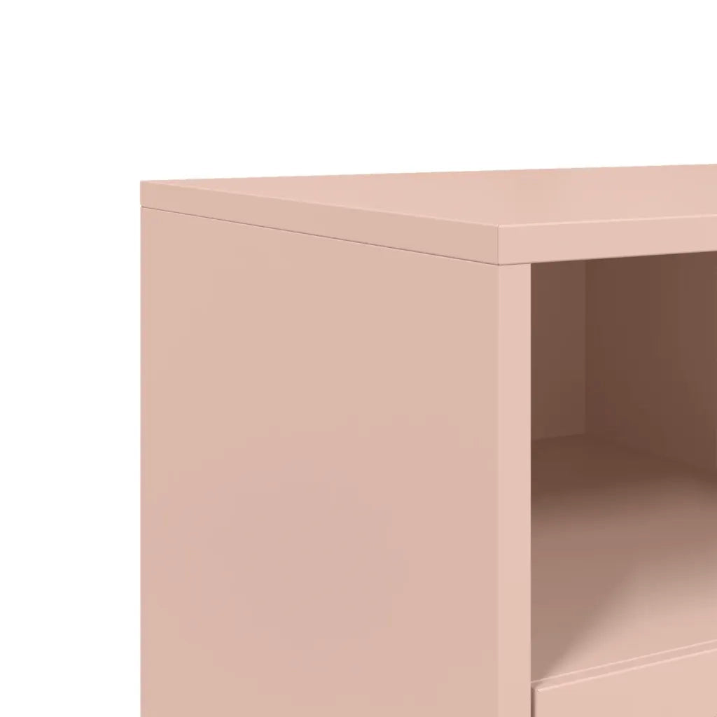 Mobile TV Rosa 100,5x39x43,5 cm in Acciaio