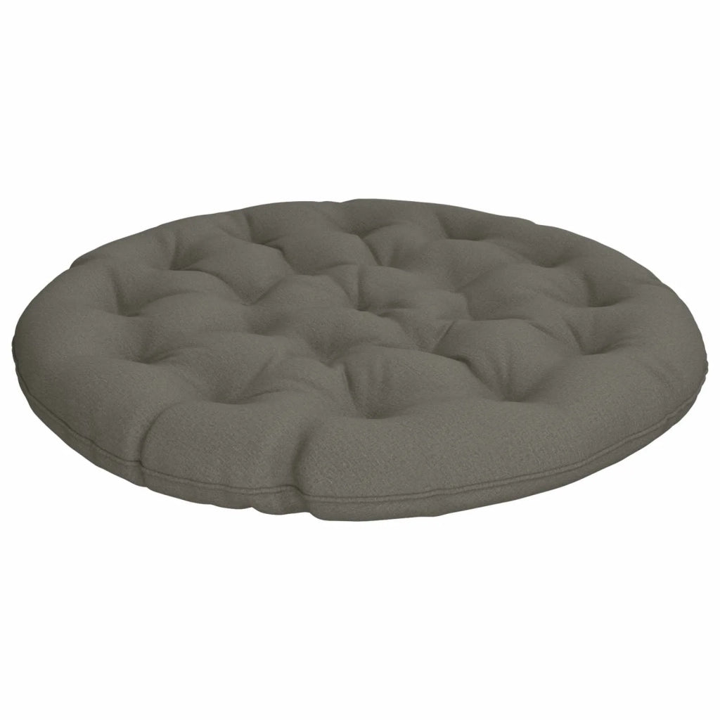 Cuscino per Sedia Papasan VIANEN 100% Poliestere Grigio 953972