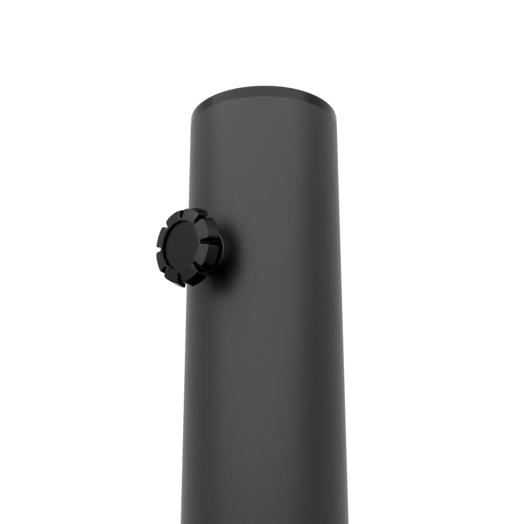 Terra - Base per Ombrellone da Giardino Rotondo Ø45 cm 15 Kg in Cemento Nero