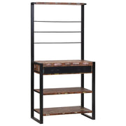 Mensola da cucina-Scaffale da Cucina Multicolore 80 x 40 x 160 cm