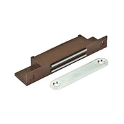 Chiusure magnetiche marroni da incasso o da applicare forza 12 kg. 2 pz.